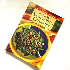 2/$30 90s 'The New Vegetarian Gourmet' Softcover Cookbook By Byron Ayano…